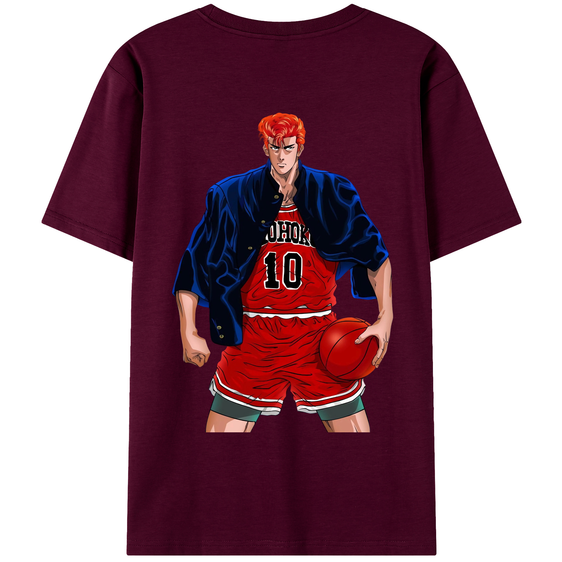 （画像用） SLAM DUNK／スラムダンク レディース半袖Tシャツ(バックプリント)
